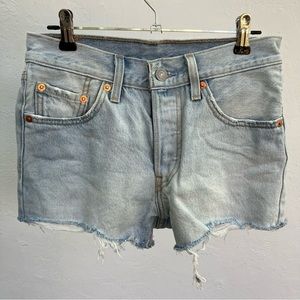 Levi’s button front denim cutoffs